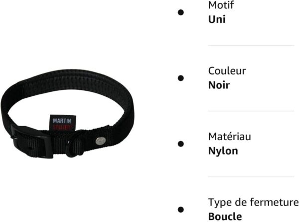 Collier Confort Martin Sellier pour chien – Image 4