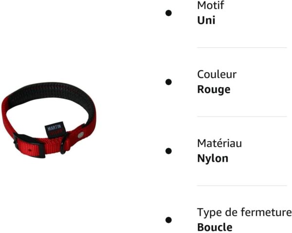 Collier Confort Martin Sellier pour chien – Image 2