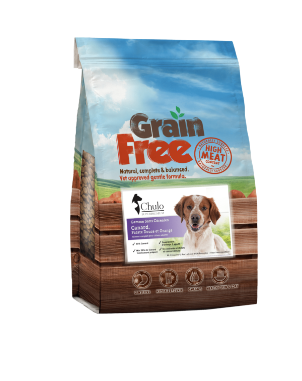 Chulo Adult Grain Free Canard 12 kg Sans céréales pour chien