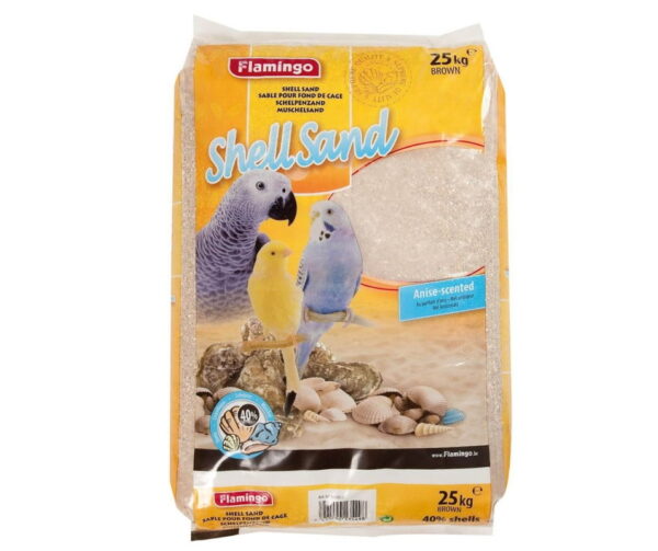 Sable coquille brun 25 kg