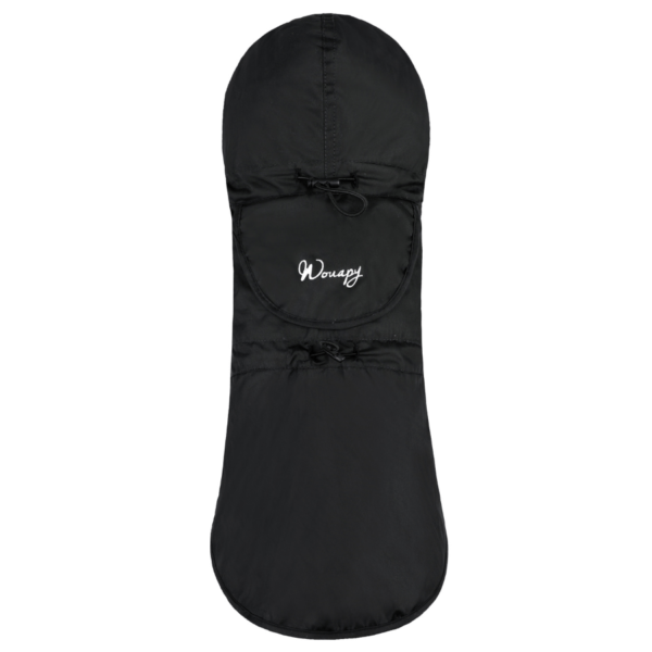 Imper pliable pour chien Essentiel Black T30 - Wouapy