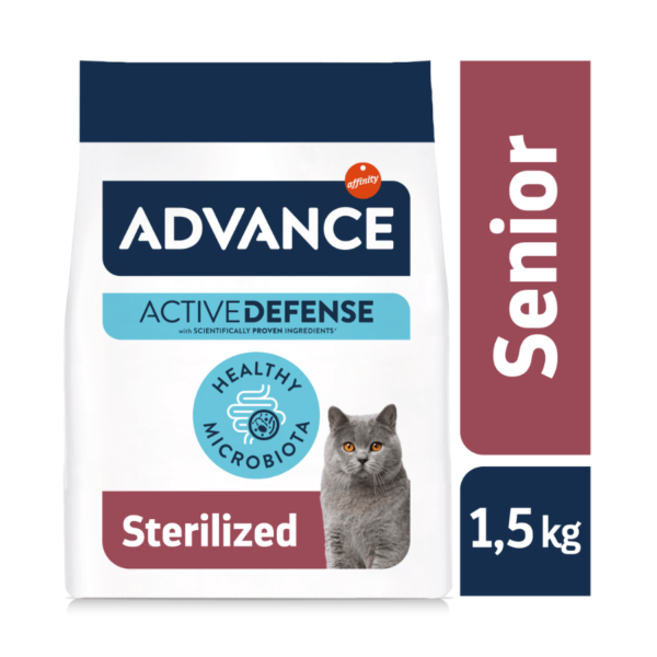 Advance Chat Stérilisé + De 10 Ans Poulet 1,5Kg – Image 4