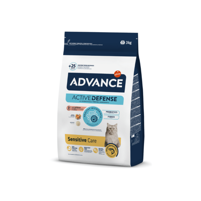 Advance Chat Adulte Saumon Sensitive 3Kg