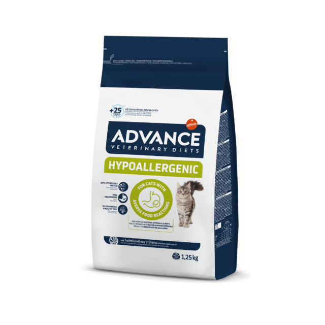 Advance Vet Chat Hypoallergenic 1,25Kg - Nouveau