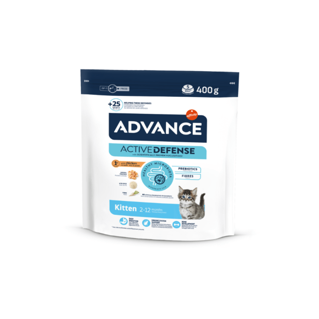 Advance Chat Kitten Poulet - Baby Protect 400G