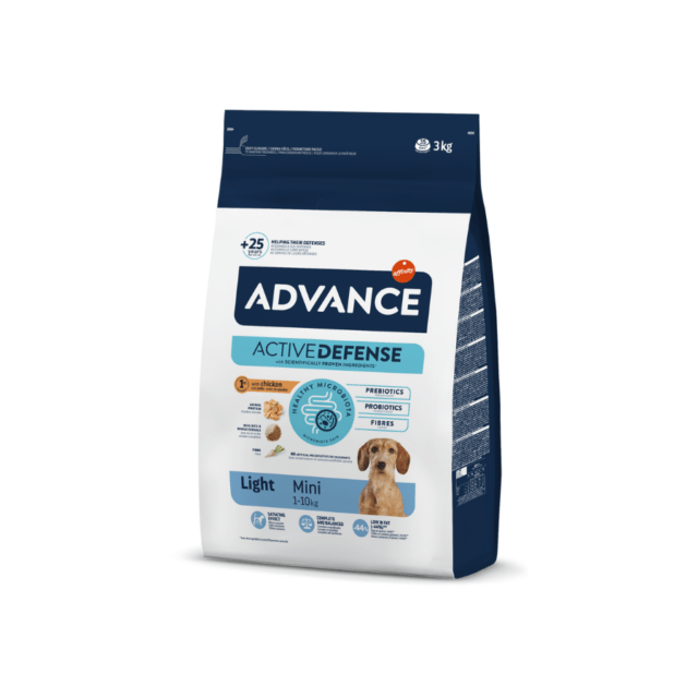 Advance Chien Mini Light Poulet 3Kg