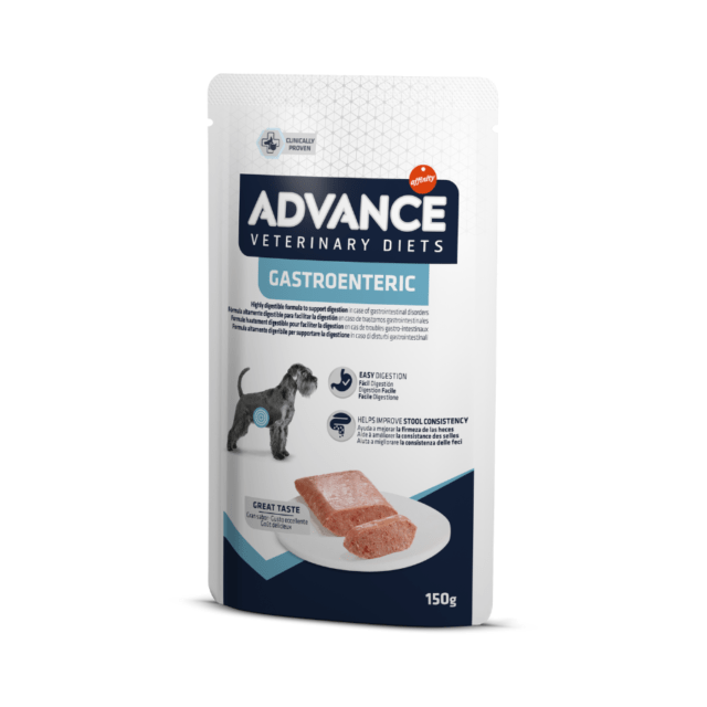 Advance Vet Chien Pochons Gastroenteric 150G (Boite De 8)