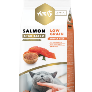 AMITY Super Premium Saumon et Riz pour Chat stérilisé 7 KG
