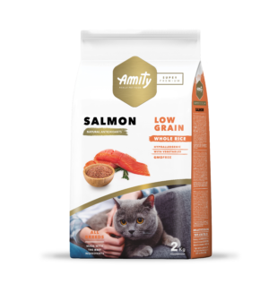 AMITY Super Premium Saumon et Riz pour Chat adulte 2KG