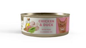 AMITY Pâtée Super premium Poulet et Canard pour chat