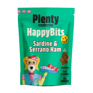 Sachet de friandise Plenty Happy Bits sardine et jambon serrano